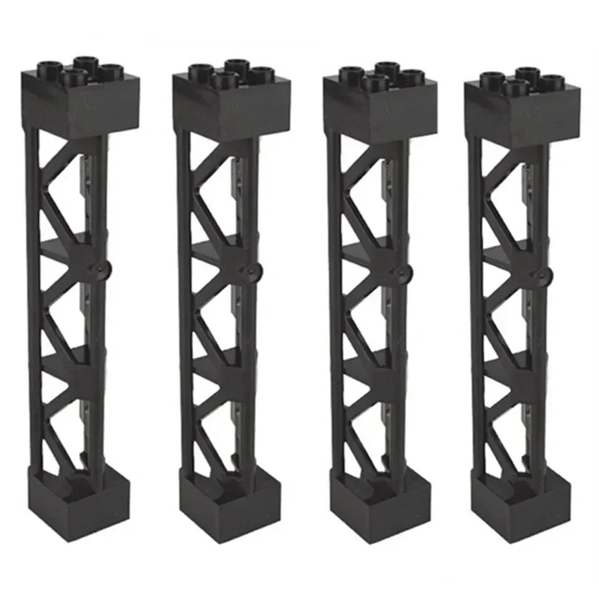 Placa de construcción doble cara multicolor compatible con bloques