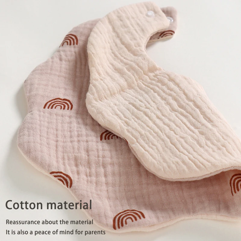 Babero de alimentación para bebé suave y absorbente