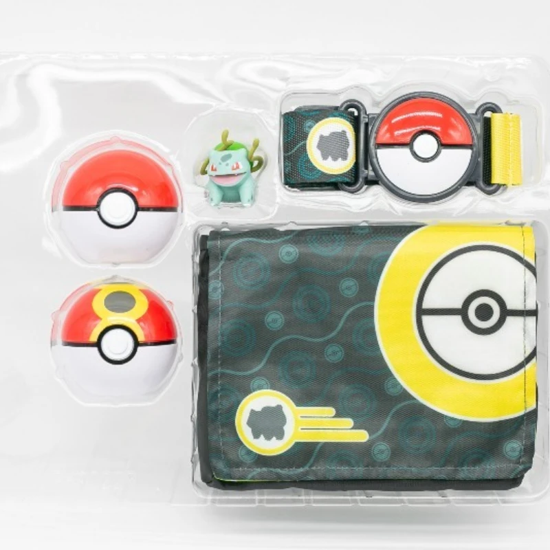Cinturón Pokémon infantil con pokébolas y figura de Pikachu - imagen 2