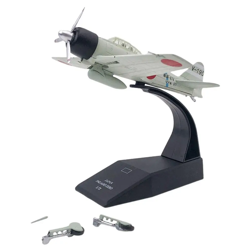 Modelo de avión de combate de metal con acabado realista - imagen 3