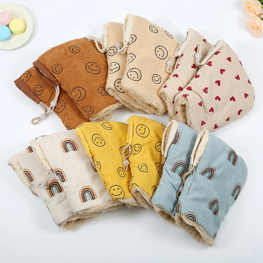 Guantes de invierno infantiles para bicicleta con dibujos animados - imagen 3