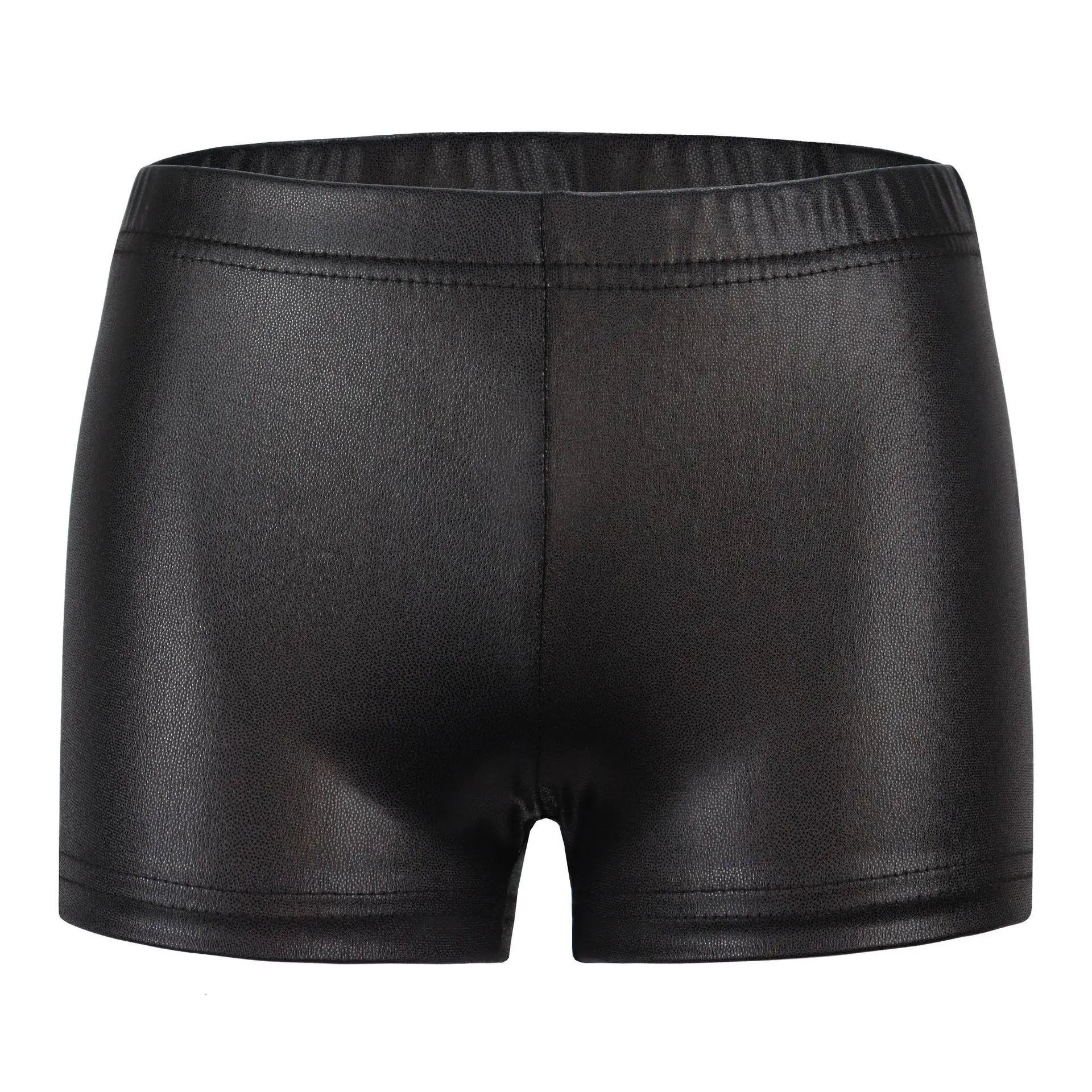 Shorts brillantes para niñas transpirables de alta elasticidad - imagen 2