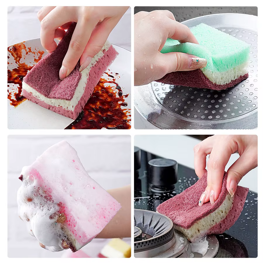 Estropajo de esponja resistente para cocina profesional - imagen 2