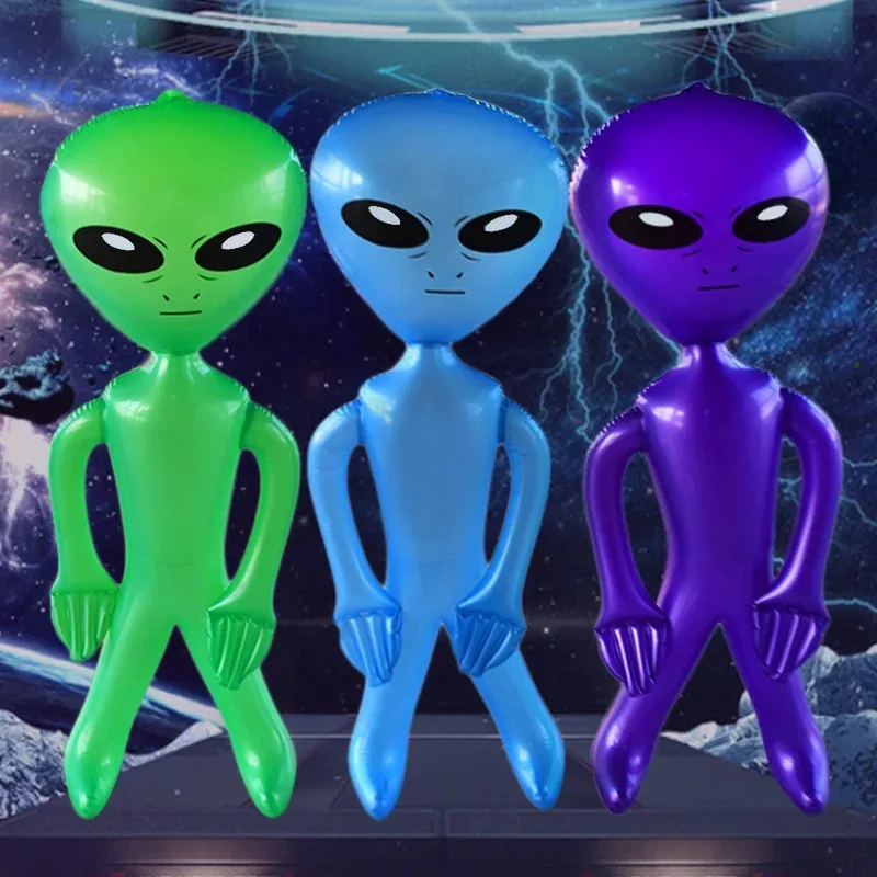 Flotador alienígena inflable para piscina y playa - imagen 2