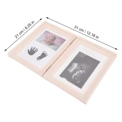 Marco de fotos para bebé recién nacido: recuerdo decorativo de salón