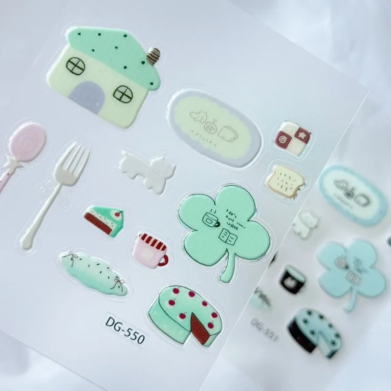 Pegatinas con estilo coreano para decorar con estilo