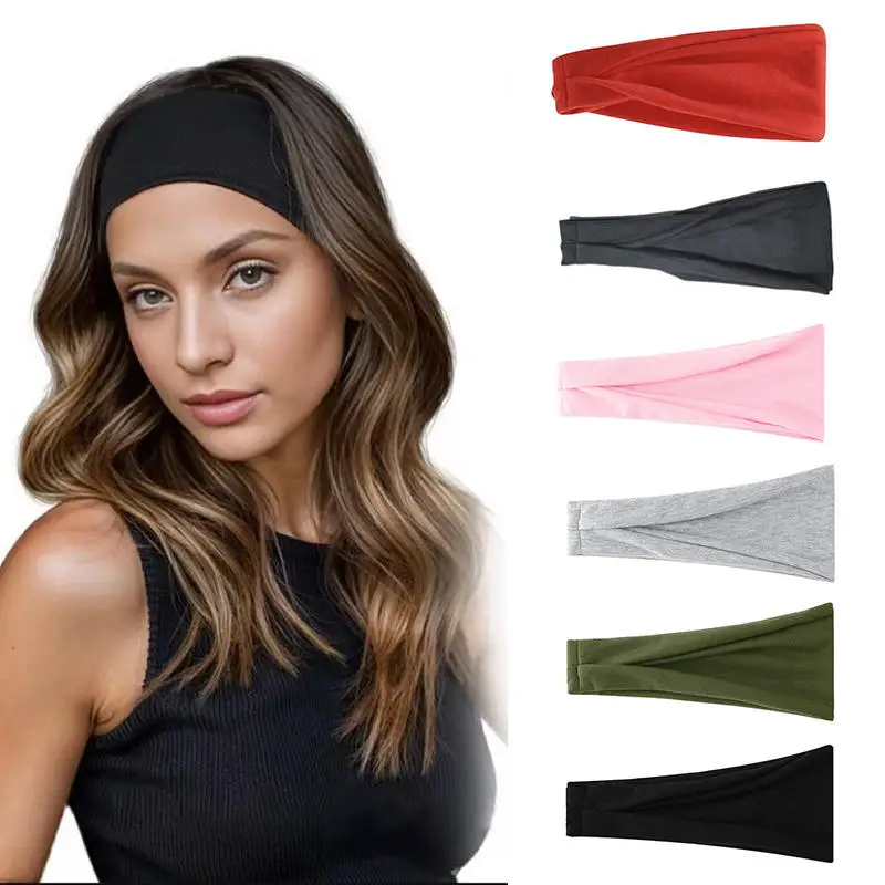 Diadema deportiva elástica para yoga, correr y fitness unisex - imagen 2