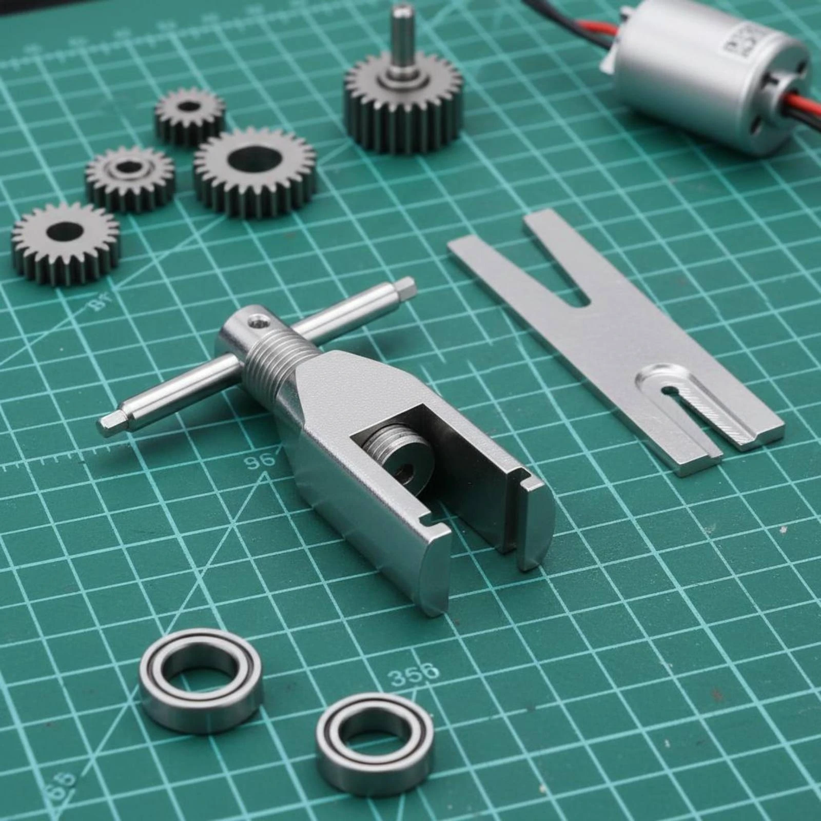 Extractor manual de piñones RC de metal para engranajes - imagen 5