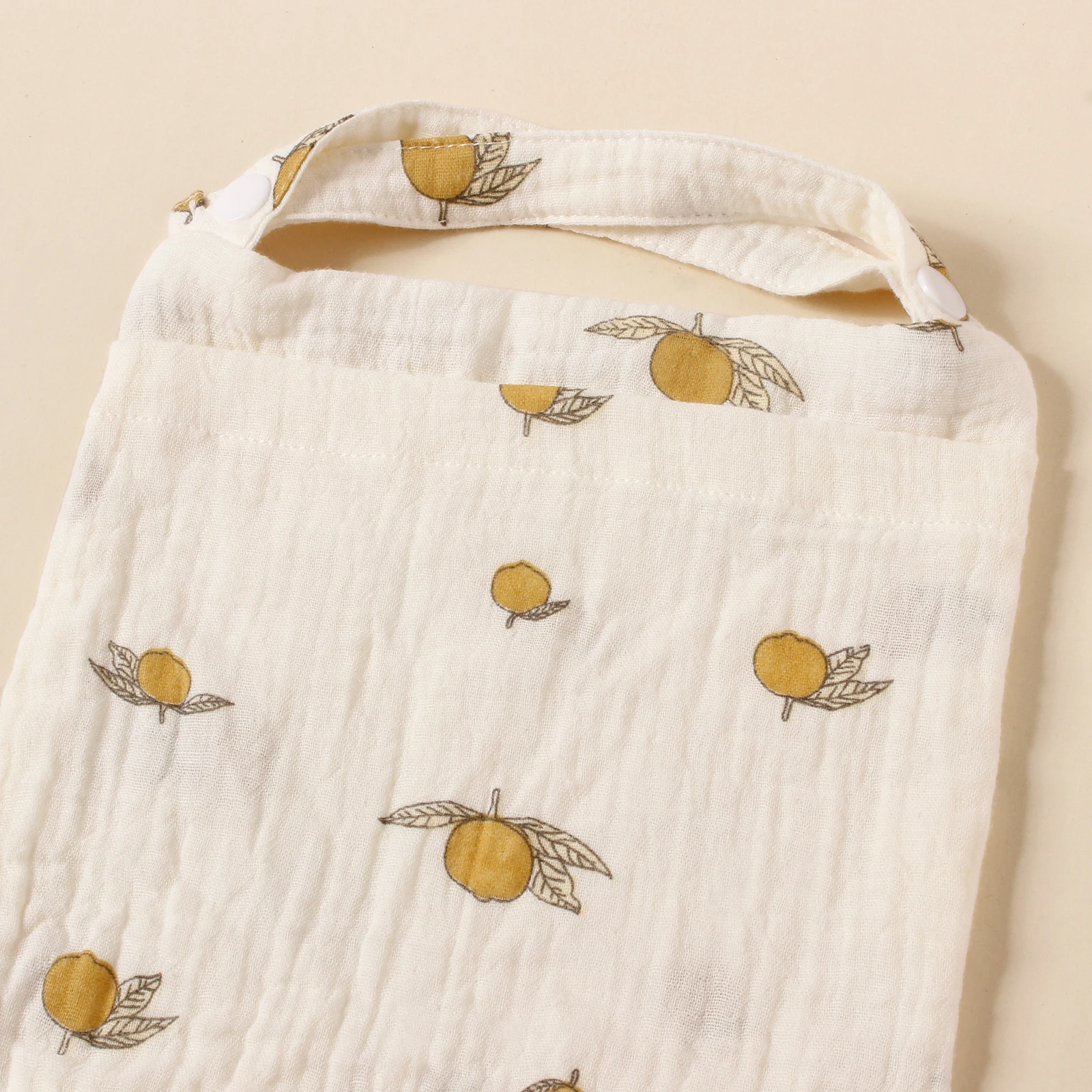Bolsa de pañales colgante en algodón para cuna de bebé - imagen 2