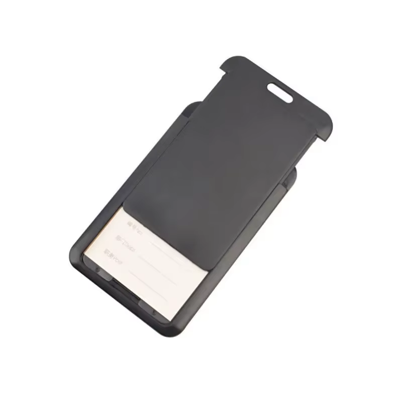 Porta credenciales con carrete retráctil y cordón – Soporte trabajo - imagen 4