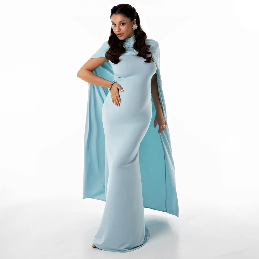 Vestido de maternidad largo elástico suave para fotos en gestación - imagen 3