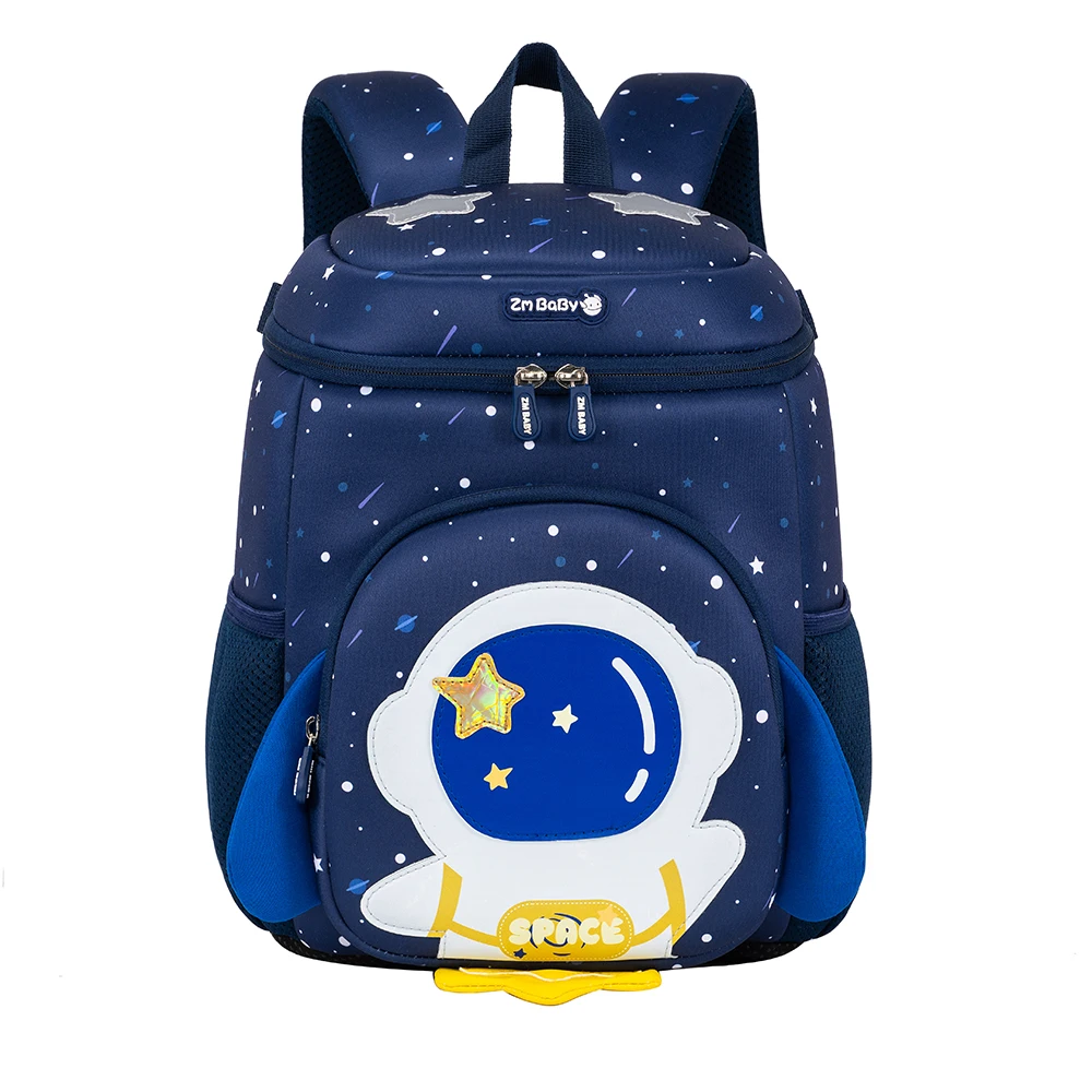 Mochila ZMBABY Space Walk vista frontal con diseño de astronauta