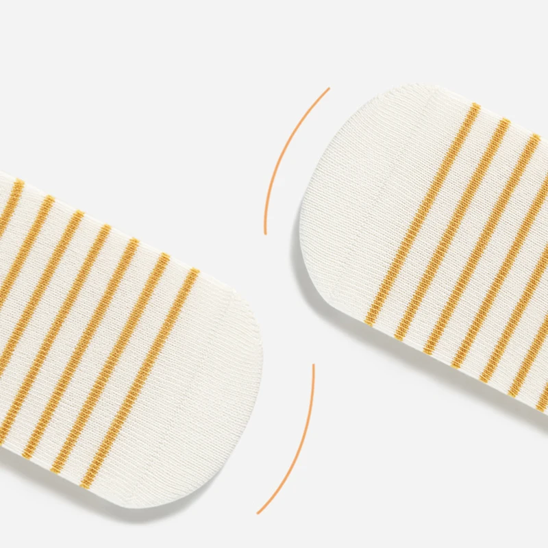Calcetines para bebés algodón a rayas – Dibujos animados hasta rodilla - imagen 2