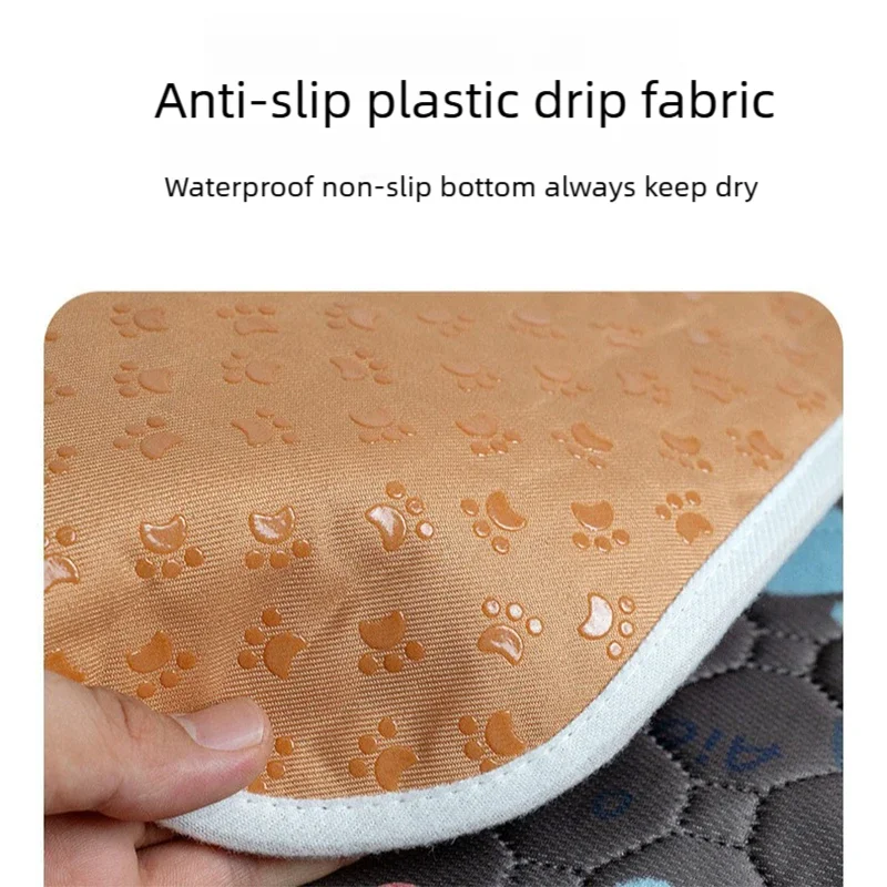 Tapete impermeable antideslizante de algodón para bebé con TPU - imagen 5