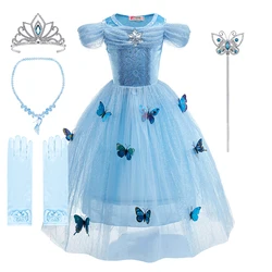 Disfraz Cenicienta para niña – Vestido elegante Halloween