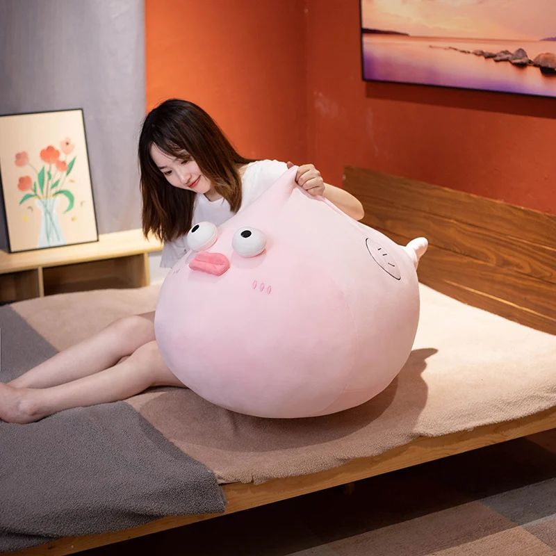 Cojín de peluche pez relleno para dormir, estilo tierno - imagen 2