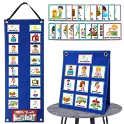 Calendario visual infantil de rutina y tareas domésticas