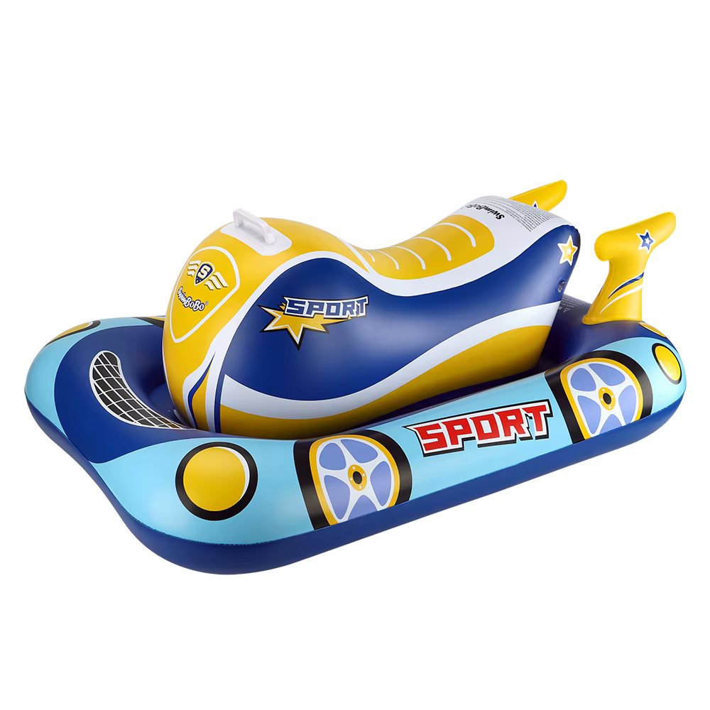 Swimbobo flotador asiento de natación inflable para bebés – Anillo - imagen 3