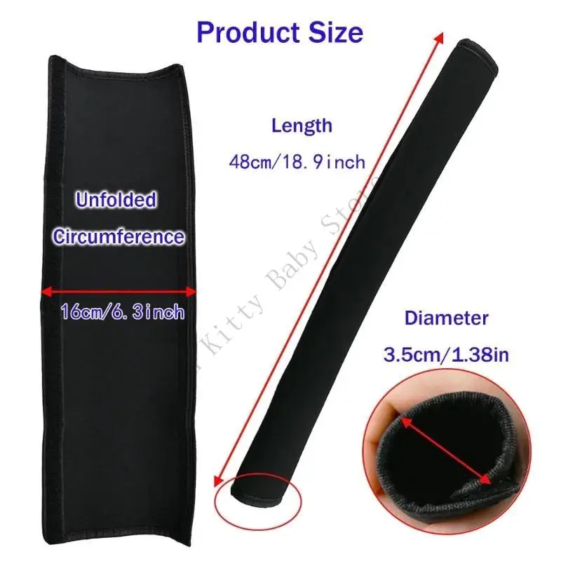 Protector antideslizante cubre manillar de cochecito para bebé - imagen 3