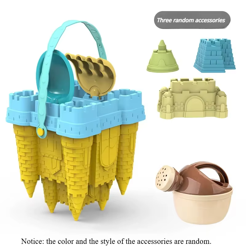 Castillo de playa con juego de arena para niños - Juguetes exteriores - imagen 5