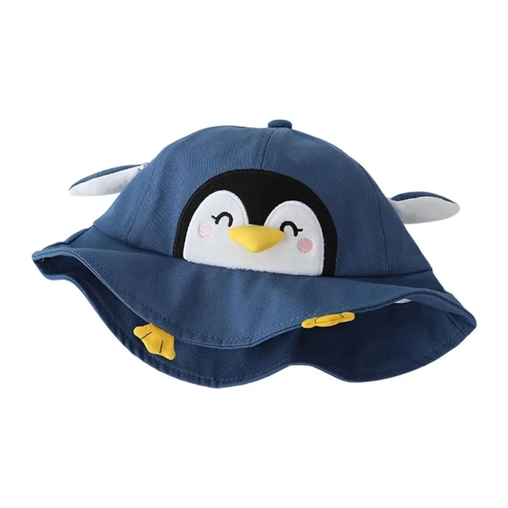 Sombrero de pescador infantil pingüino transpirable con UV playa - imagen 2
