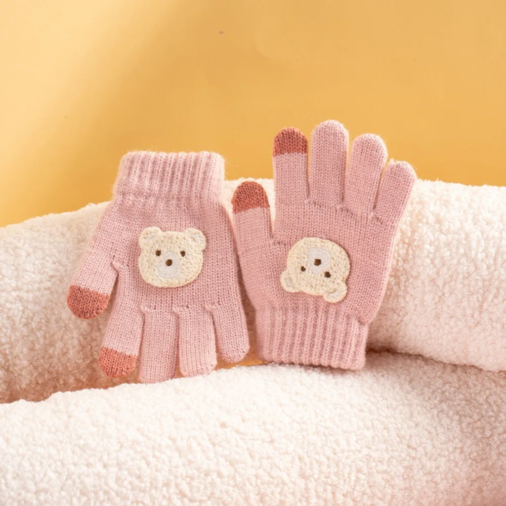Guantes infantiles térmicos a prueba de viento para frío, nieve - imagen 3