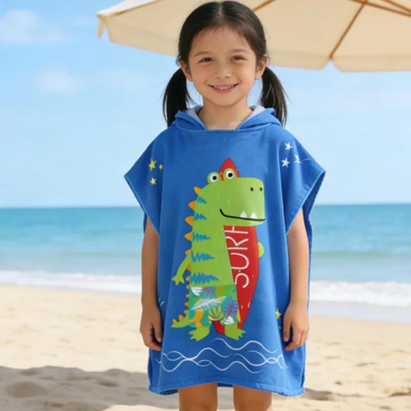 Albornoces verano bebés niños secado rápido portátil para viaje playa - imagen 5