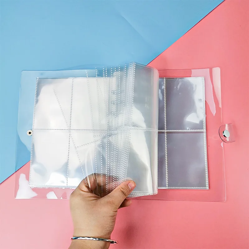 Álbumes de fotos A5 con fundas transparentes para tarjetas y postales - imagen 2