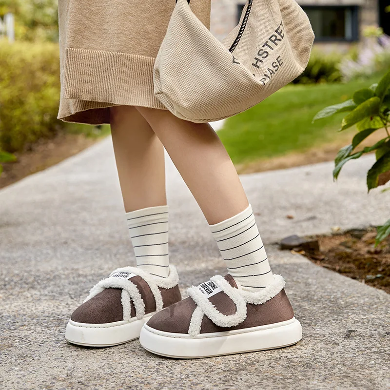 Pantuflas antideslizantes de algodón para niños - imagen 5