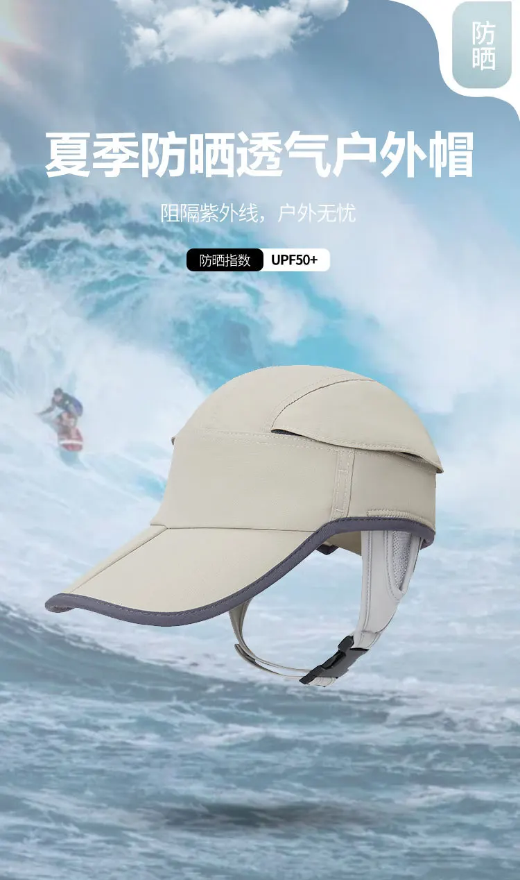 Gorra de surf con estilo de béisbol para playa