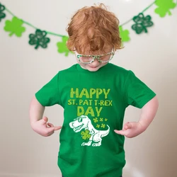 Camiseta verde de San Patricio para niño