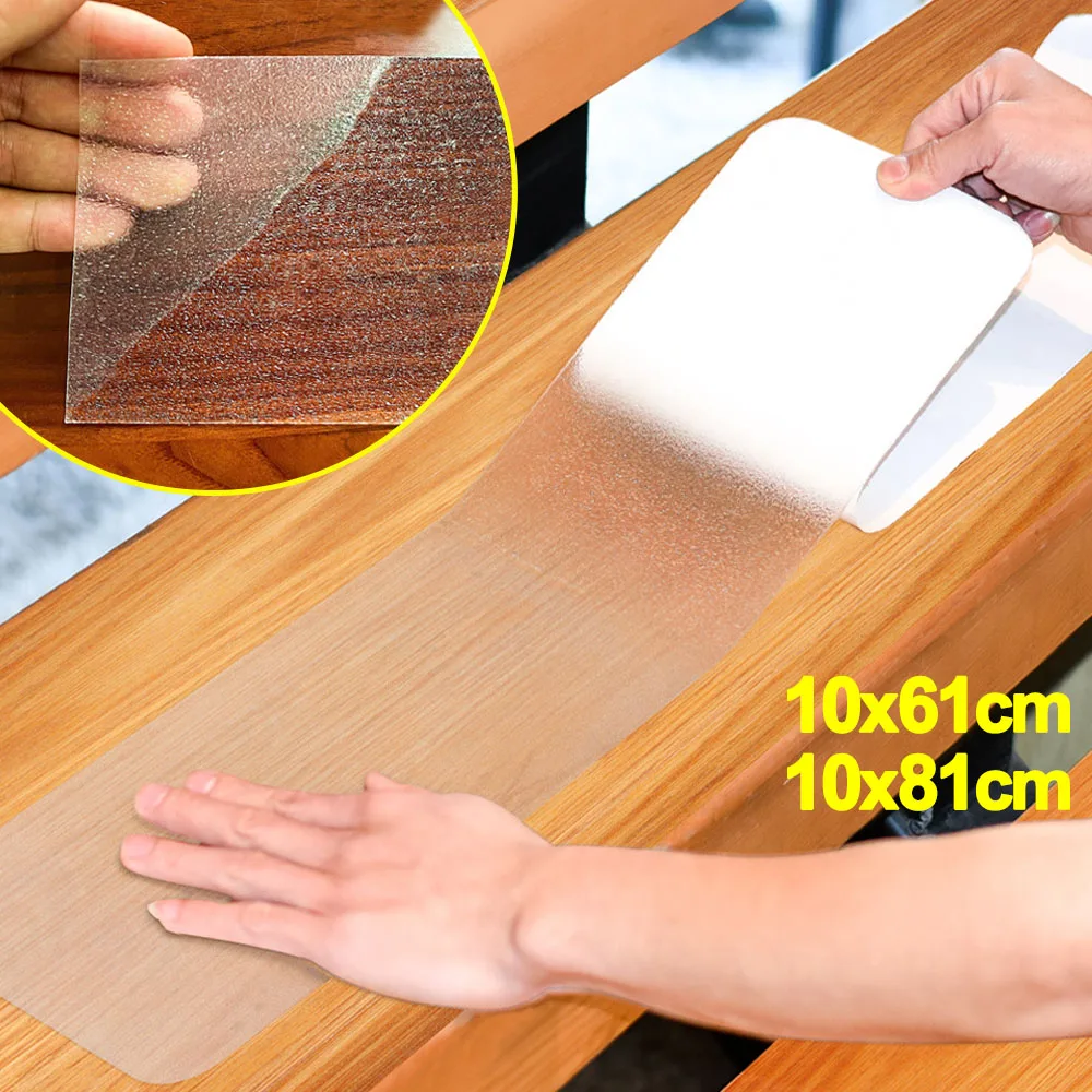 Cinta antideslizante transparente para escaleras y baño – Seguridad bebé - imagen 4