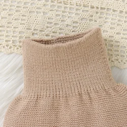 Conjuntos de punto para bebé: sudadera, pantalón y gorro – Tela suave y cálida