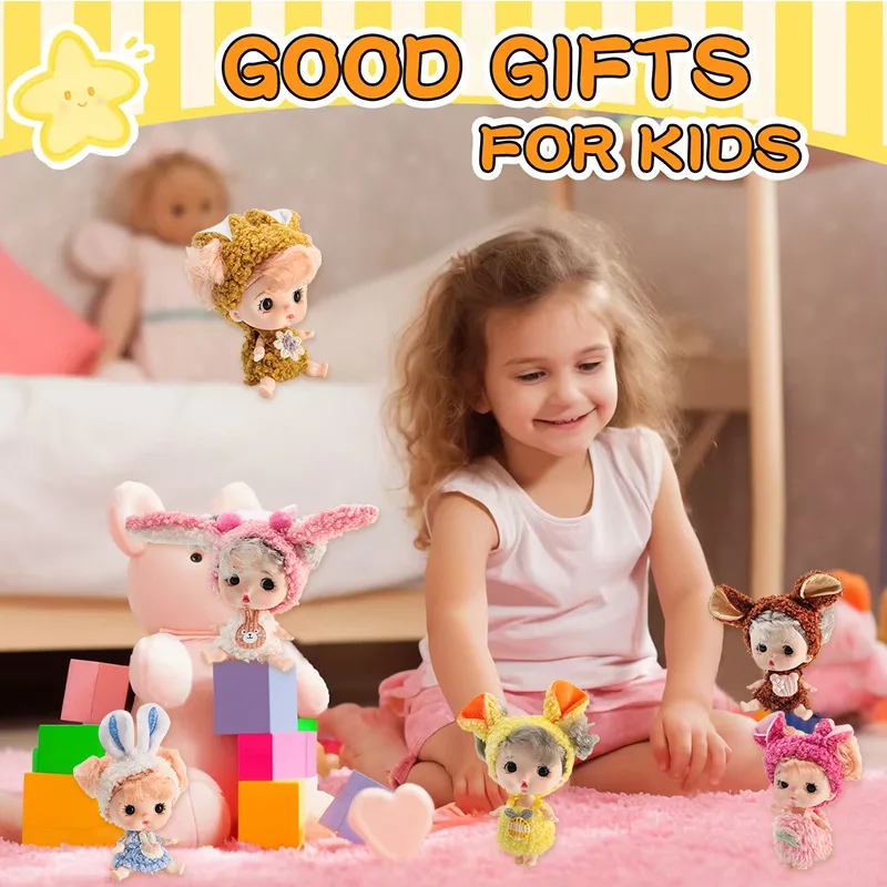 Mini muñeca durmiente estilo renacimiento hecha a mano para regalo - imagen 4