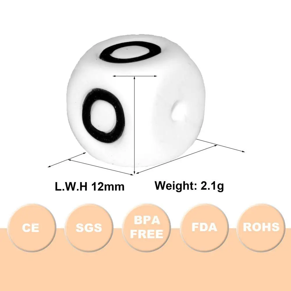 Cuentas luminosas de silicona para dentición infantil - imagen 4