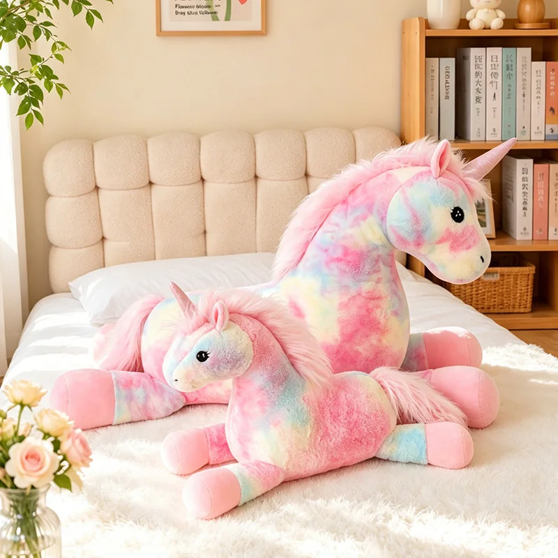 Peluche de unicornio suave tipo almohada para dormir y abrazar