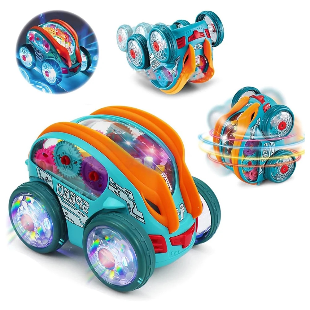 Camión acrobático RC universal con luces y música