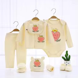 Conjunto de algodón bebé – ropa suave y cómoda para recién nacido