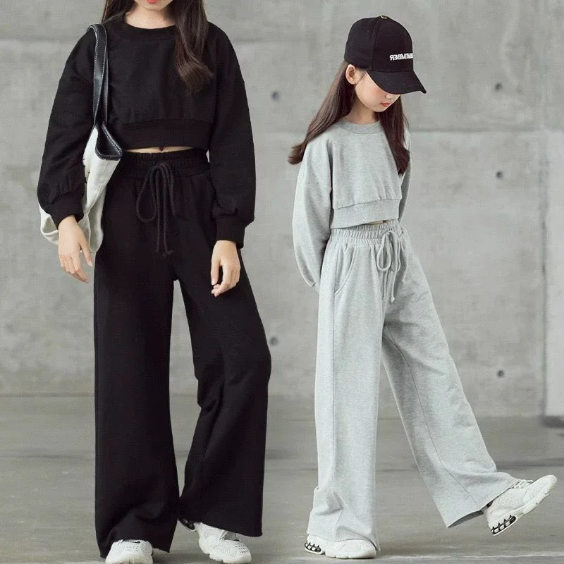 Conjunto de sudadera infantil manga larga y pantalón cómodo - imagen 4