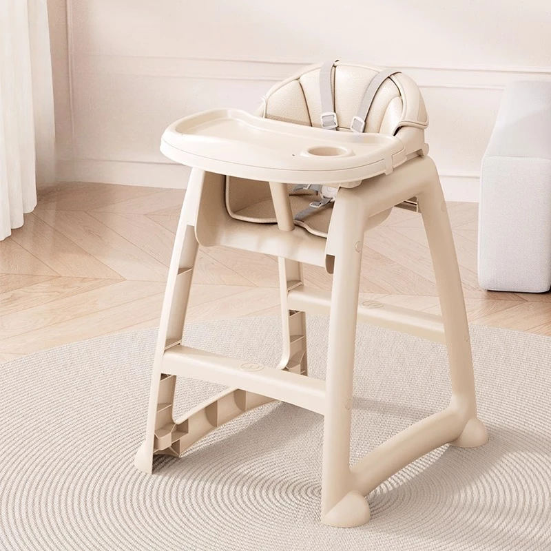 Silla alta ajustable con base antideslizante para bebé en restaurante - imagen 5