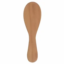 vvocci Cepillo de bebé madera y lana para masaje recién nacido
