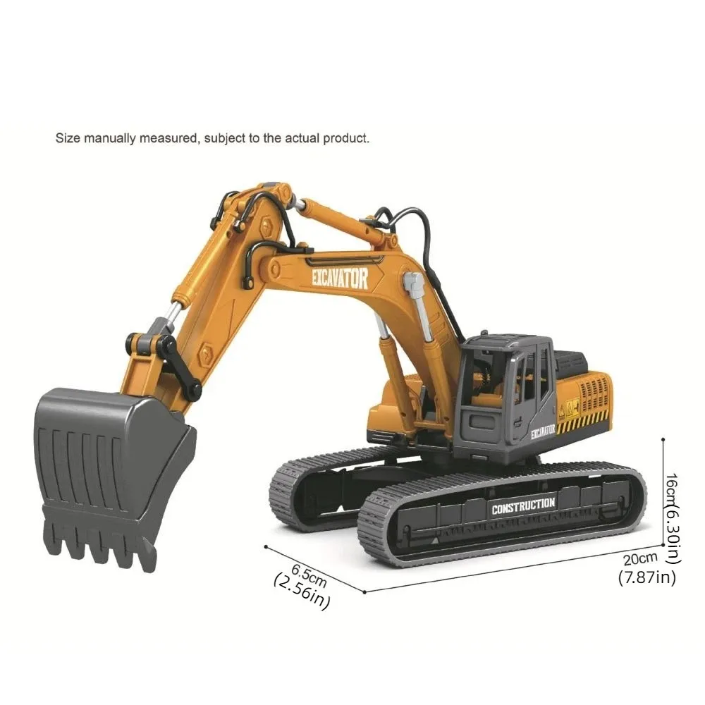 Excavadora de juguete con brazo retráctil y articulaciones - imagen 4