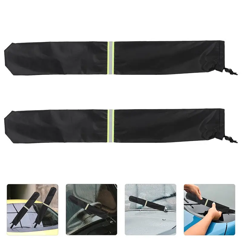 Fundas protectoras de limpiaparabrisas impermeables para nieve - imagen 2