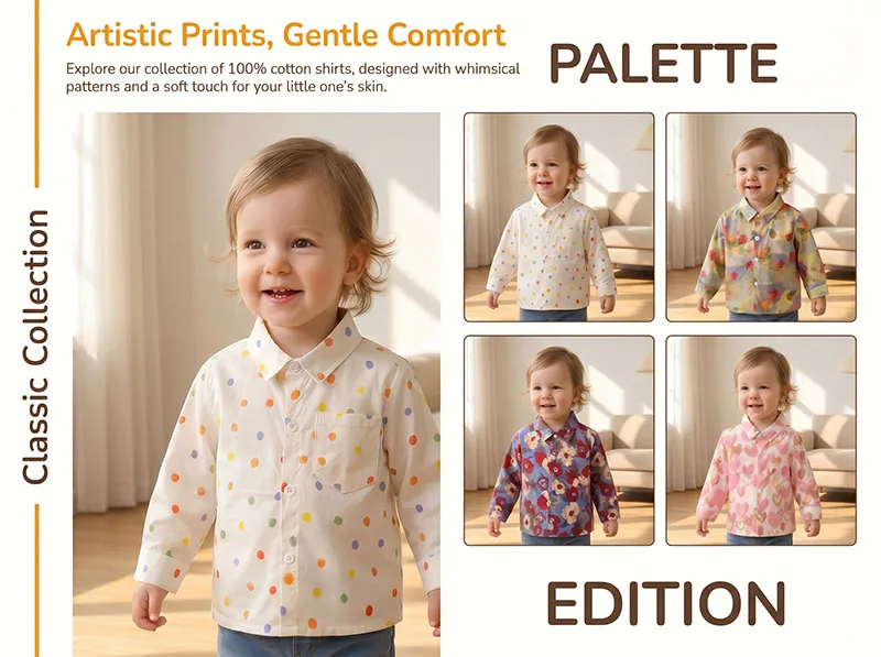 Blusa de verano con estampado Love Baby