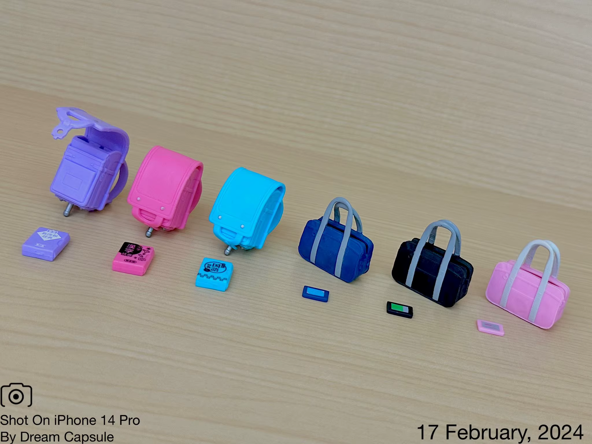 Tarlin mini mochilas para muñecas – Colores surtidos - imagen 3
