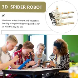 Juguete educativo de araña realista para experimentos sensoriales