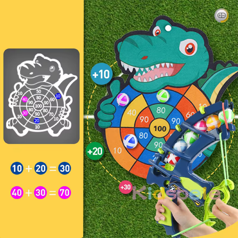 Juego de dardos adhesivos para exteriores