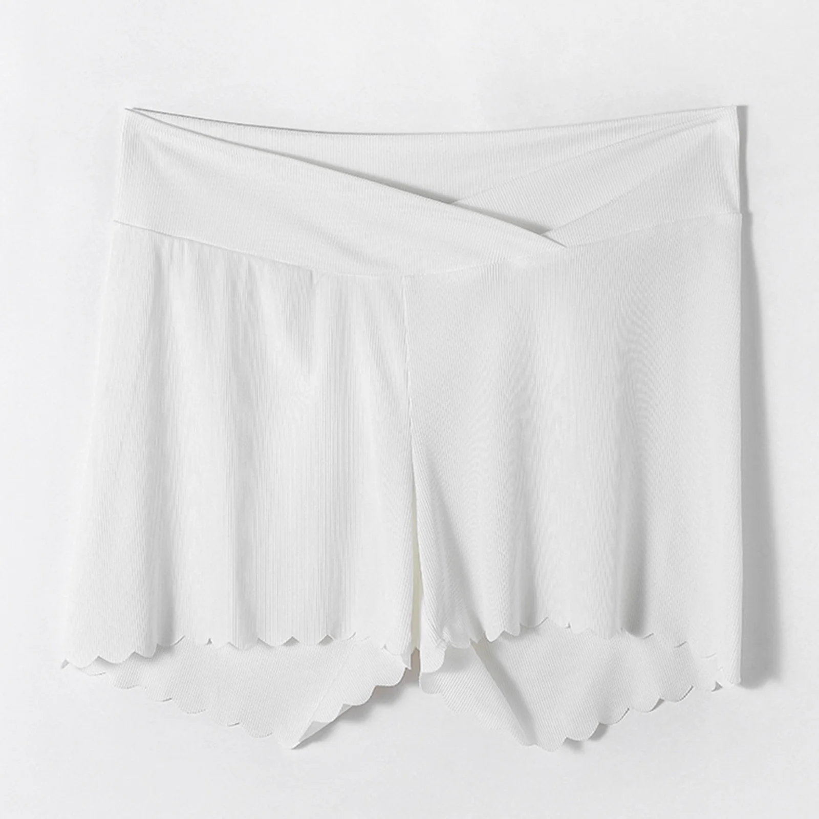 Pantalones cortos de maternidad elásticos cómodos para verano