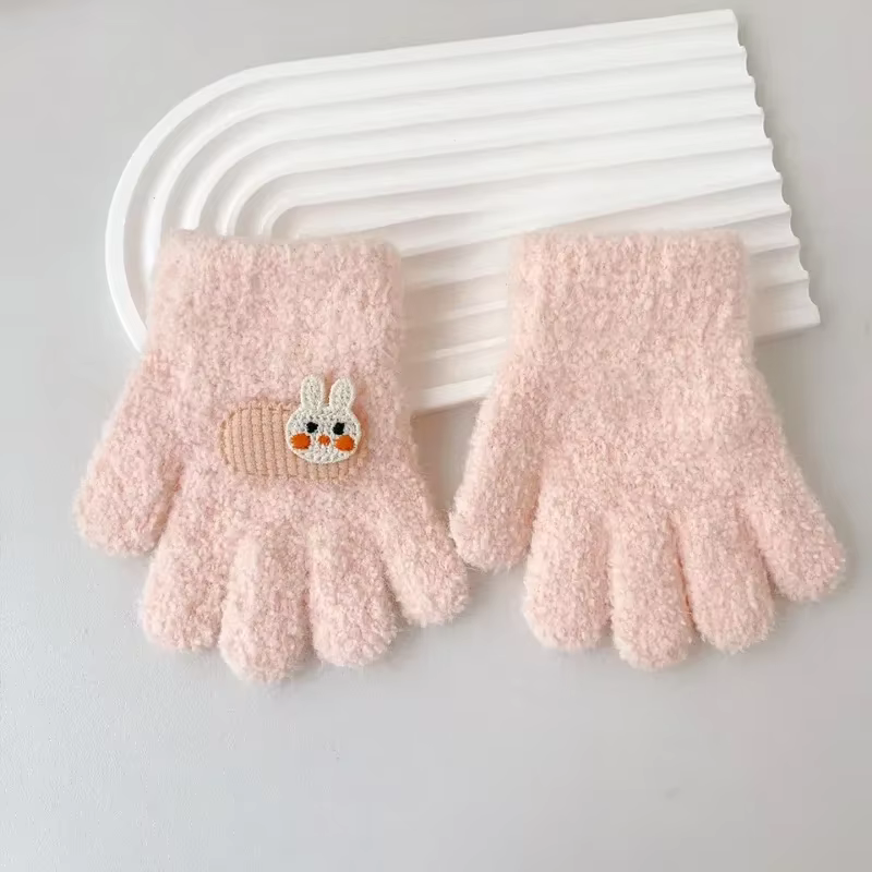 Manoplas de invierno para bebé – Térmicas con cinco dedos - imagen 2