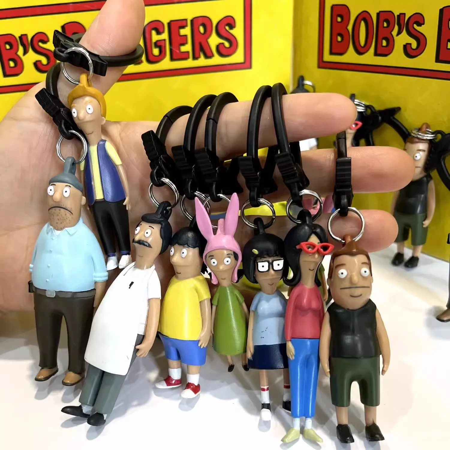 Figura de acción Bob Burgers coleccionable estilo dibujo animado - imagen 3